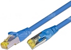 CAT6A HQ Patchkabel, S/FTP, LSOH, Lifetime Warranty, blau