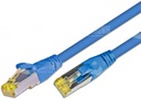 [PKW-PIMF-KAT6A 0.25 BL] CAT6A HQ Patchkabel, S/FTP, LSOH, Lifetime Warranty, blau (0.25)