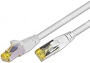 CAT6A HQ Patchkabel, S/FTP, LSOH, Lifetime Warranty, weiss